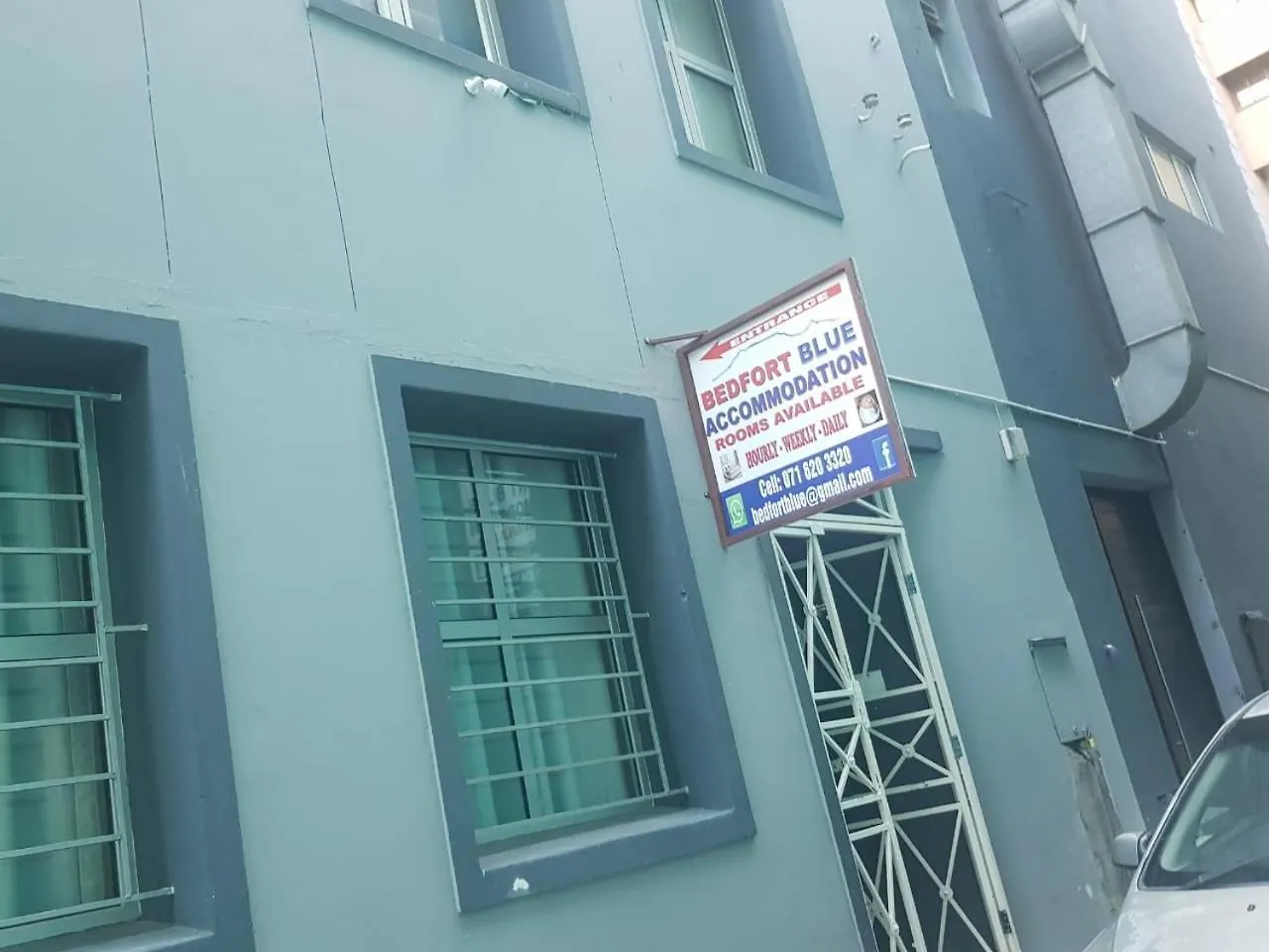 Capsule hotel Bedford Blue Hotel Cape Town